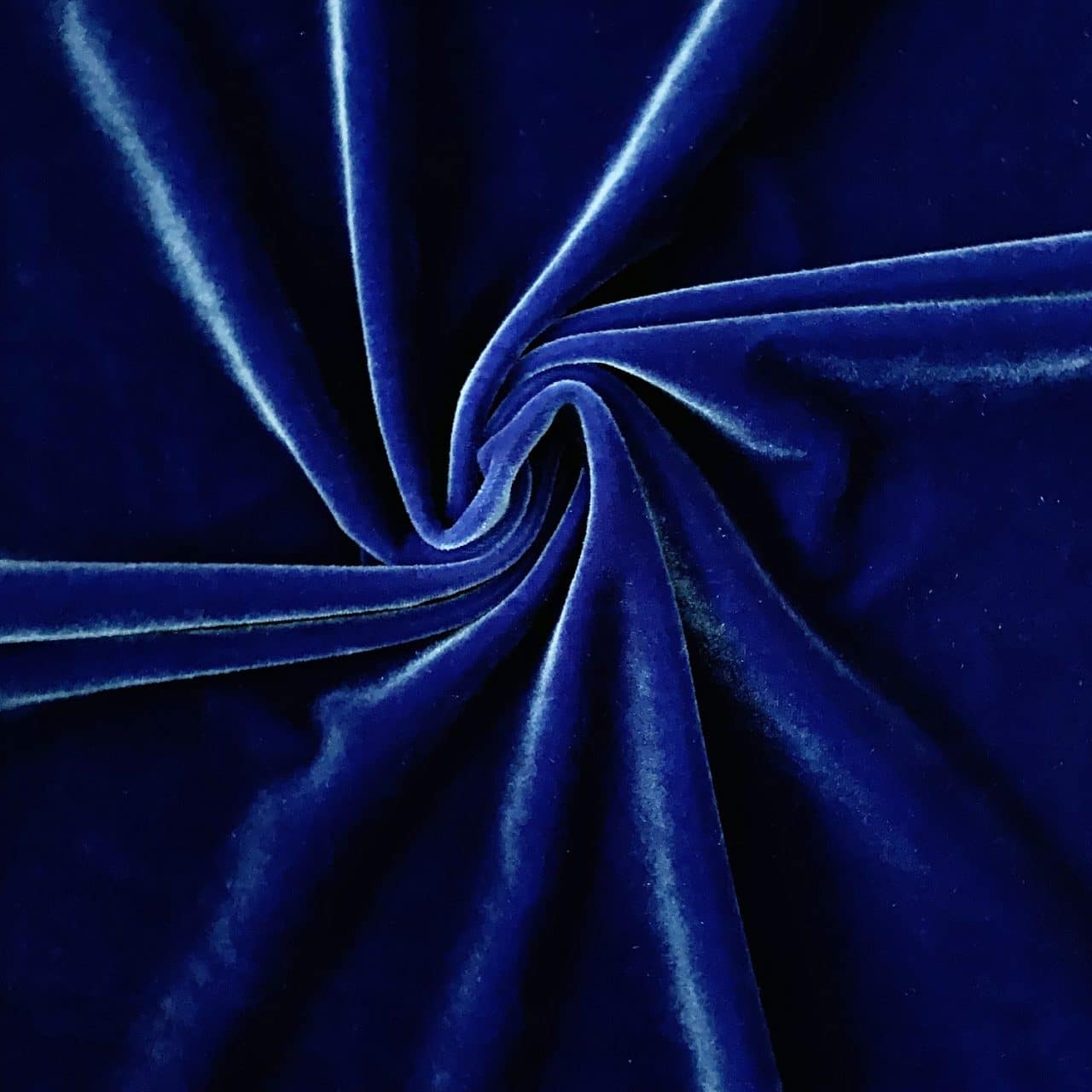 10 yards Velvet Fabric Roll - Navy Blue