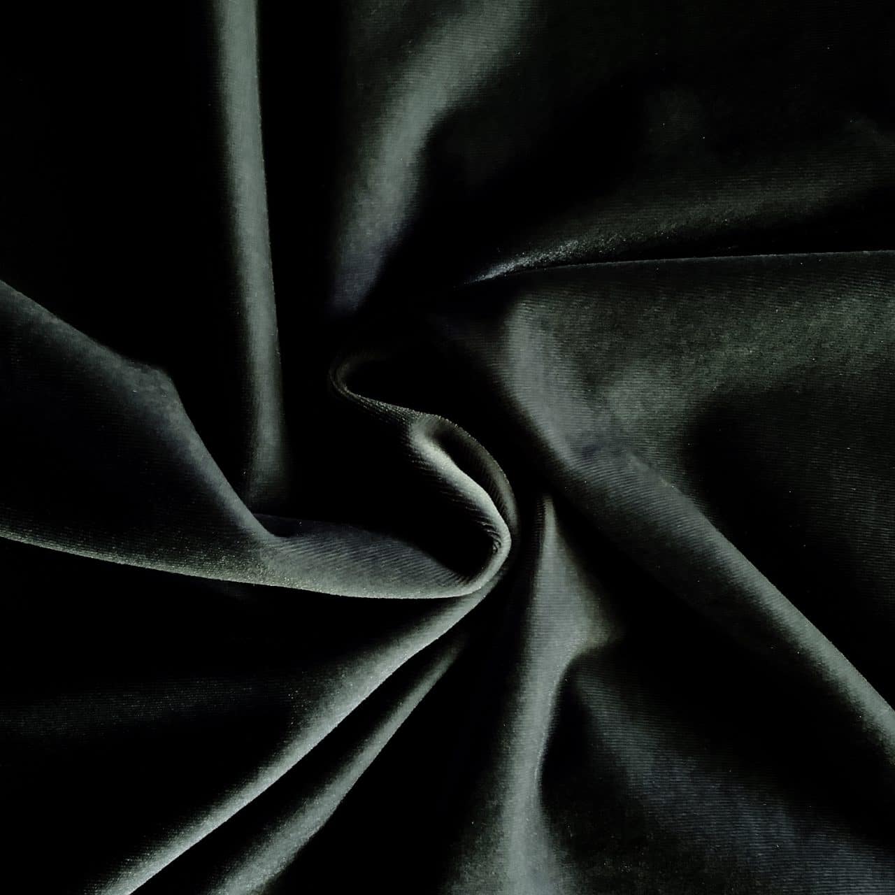 Stretch Velvet Fabric 60'' Wide by The Yard for Sewing Apparel Costumes  Craft (1 Yard, Black)