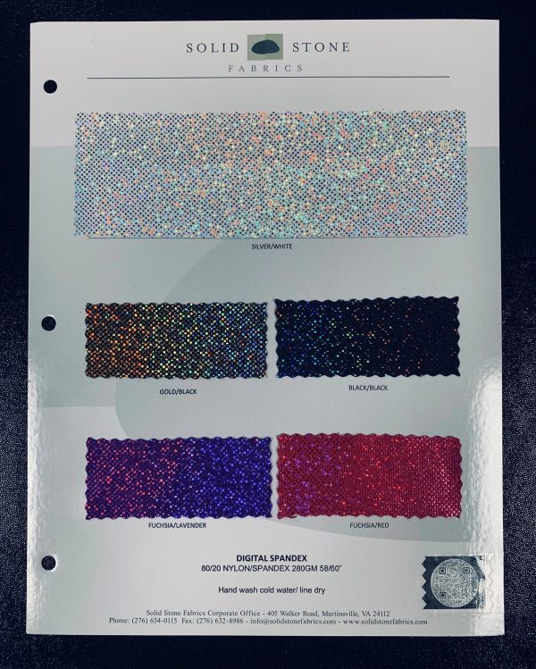 Digital Hologram - Color Card