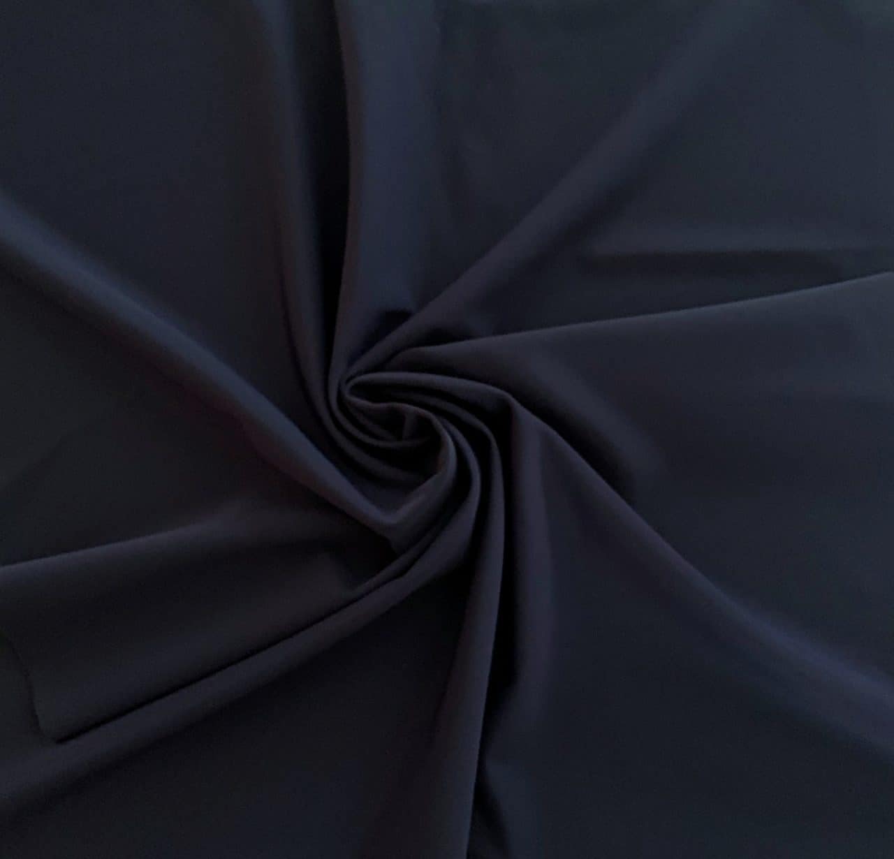 Elegant Stone Gray Nylon Spandex Fabric