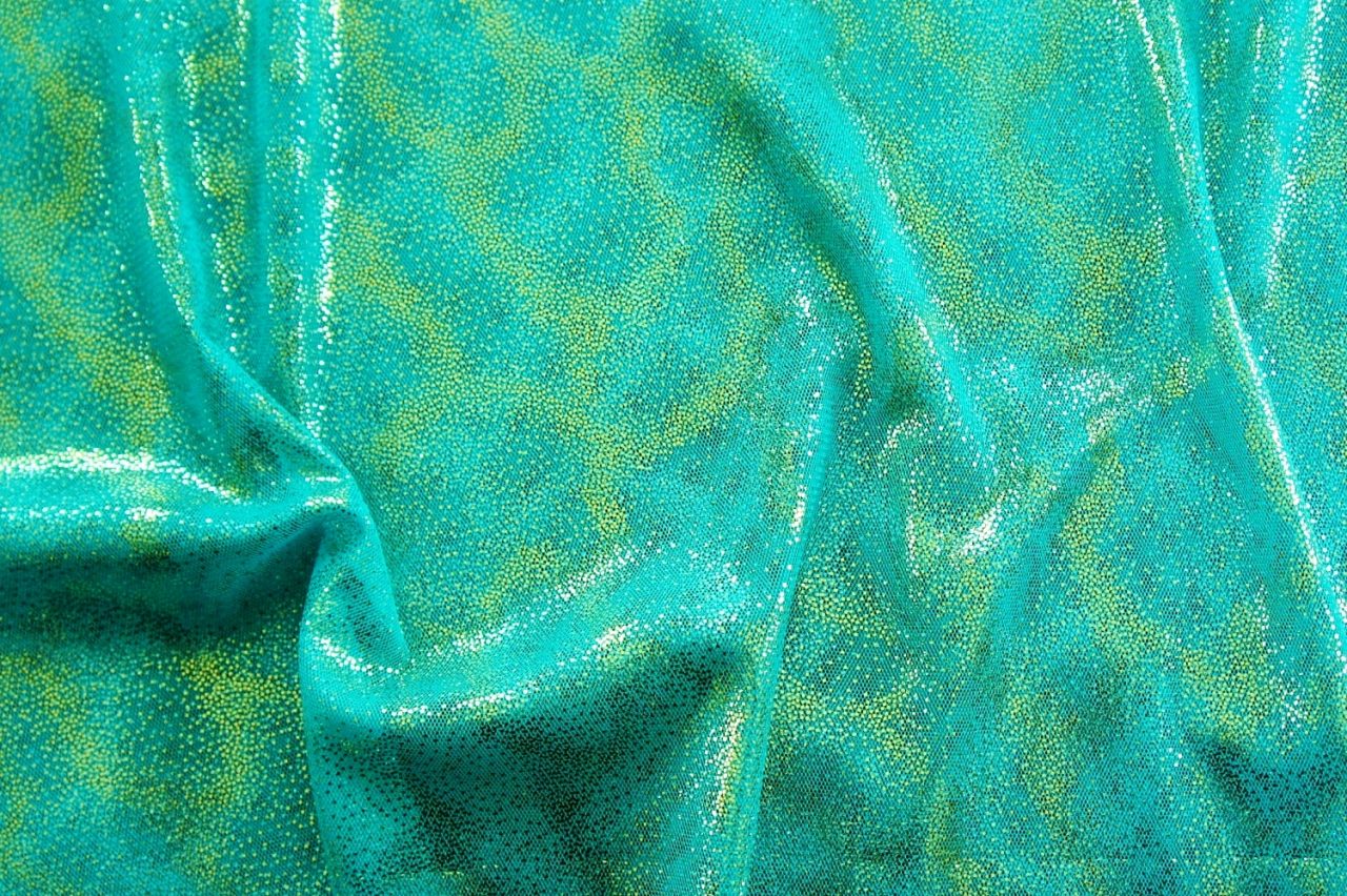teal mesh fabric
