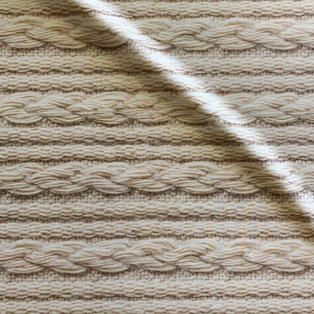 cable knit fabric by the yard