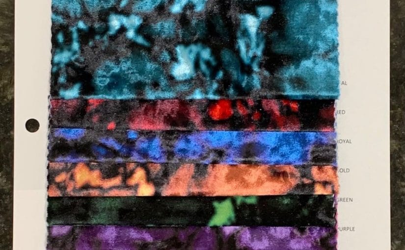 Molten Crushed Velvet – Color Card