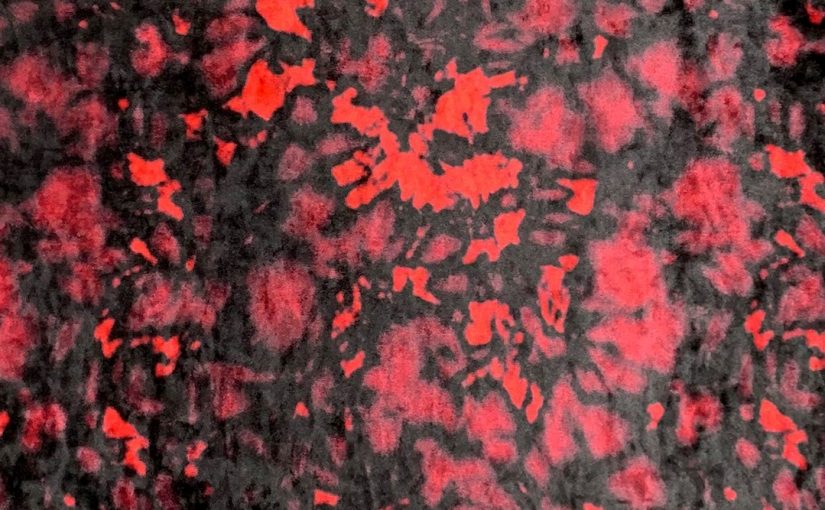 Molten Crushed Velvet – Red