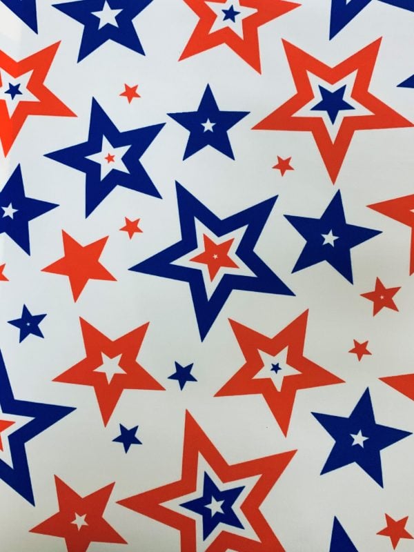Stars - Red, White & Blue