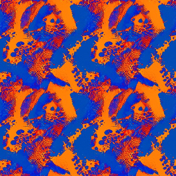 Neon Reef Print