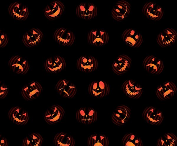 Pumpkin Pattern Print
