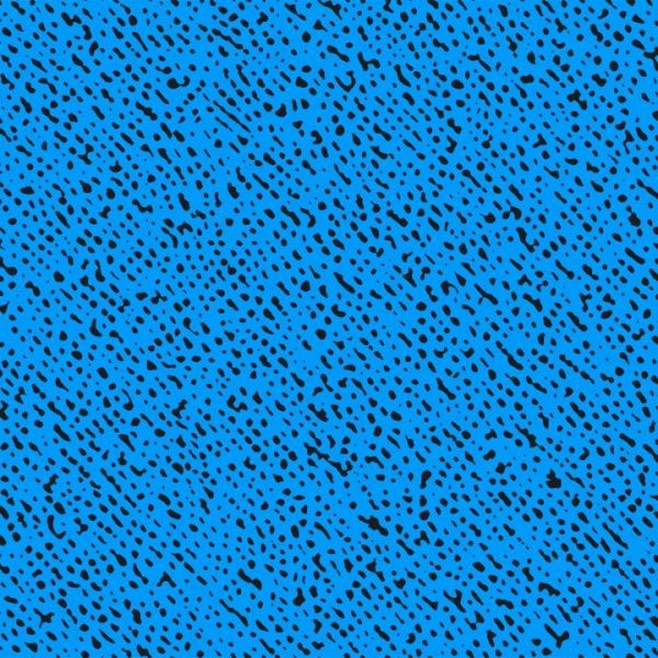 Stipple Texture Blue Black Print