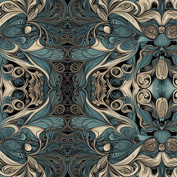 Nouveau Blue Print