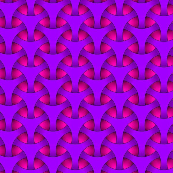 Tri-Weave Purple Pink Print