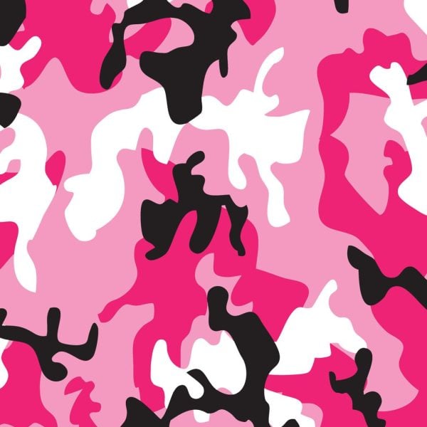 Pink Camo Print