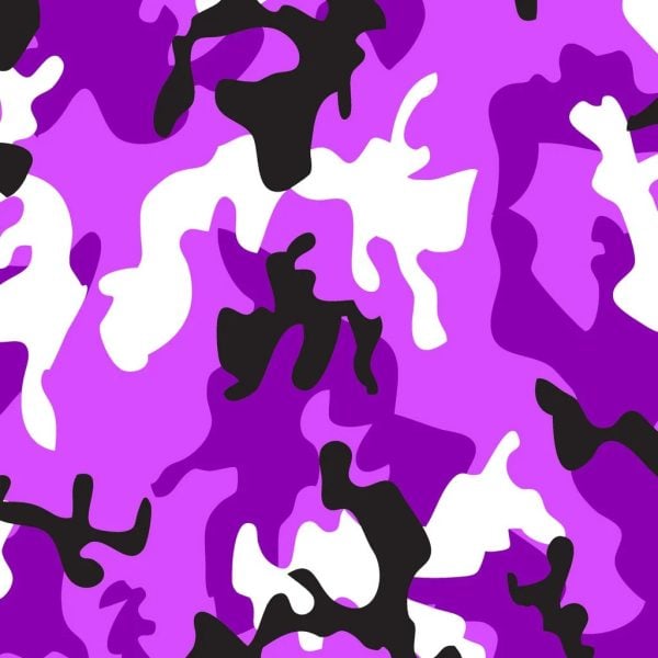 Purple Camo Print