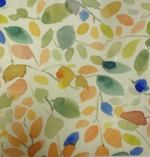 Watercolor Leaves Print